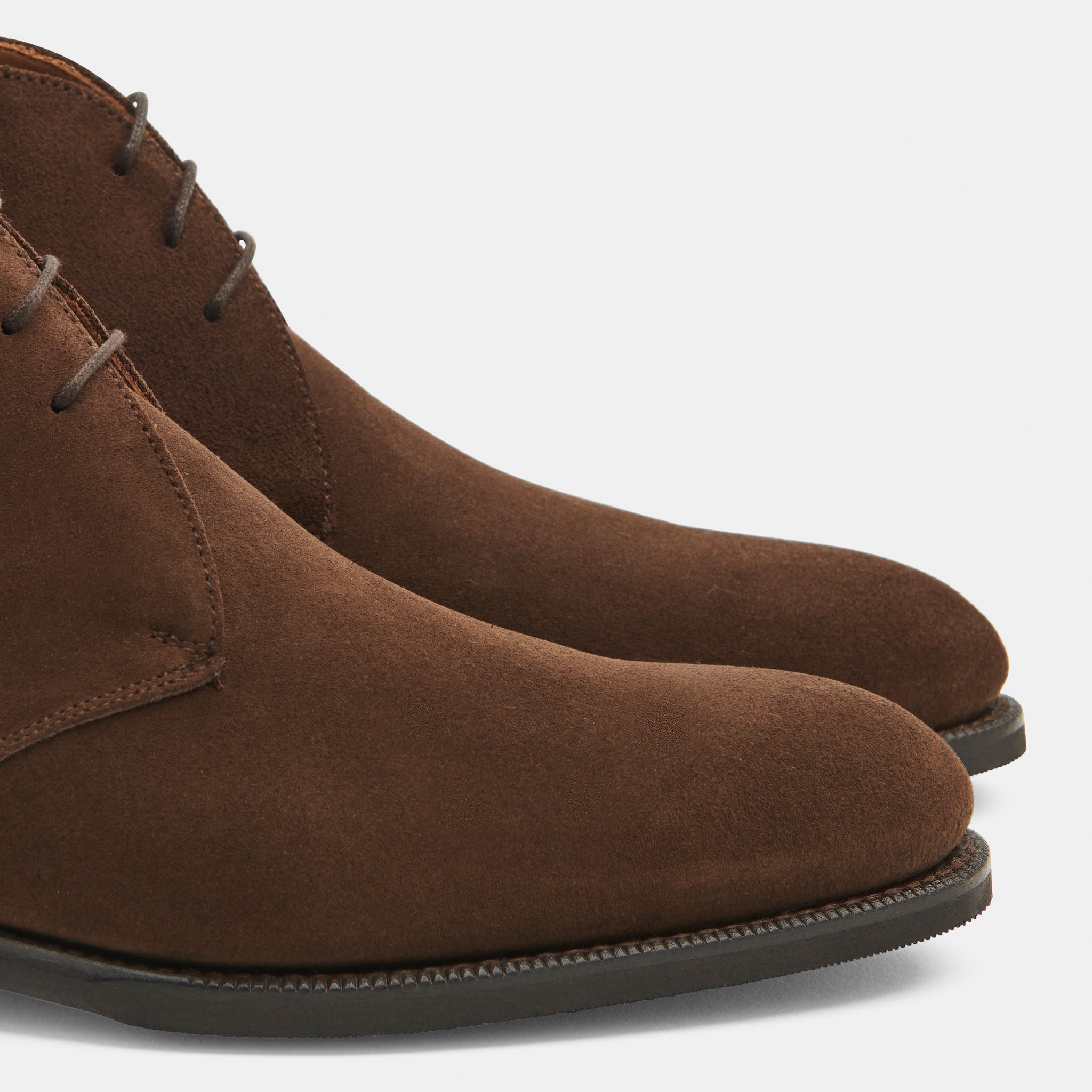 Ambly Chukka Boot Dark Brown Suede – Sons of Henrey