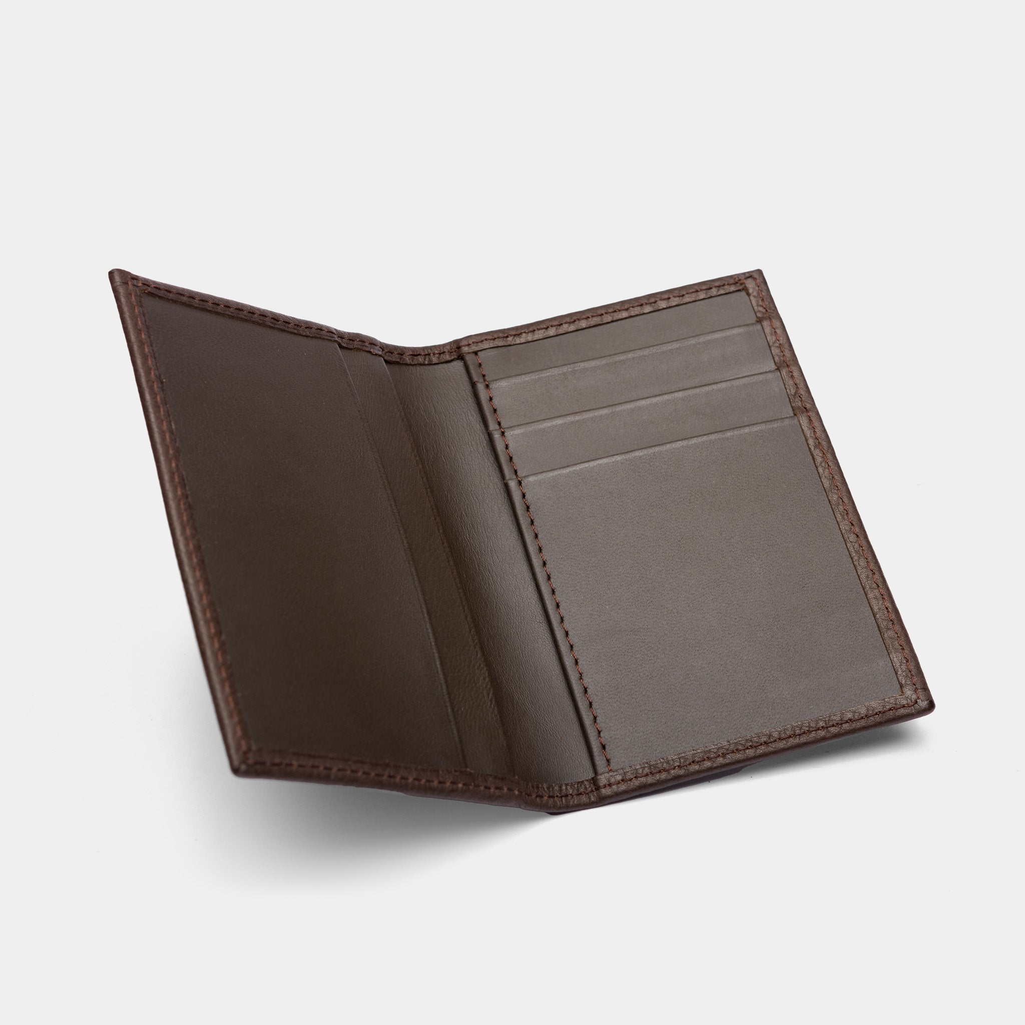 Brown Utah Calf Standing Wallet – Sons of Henrey